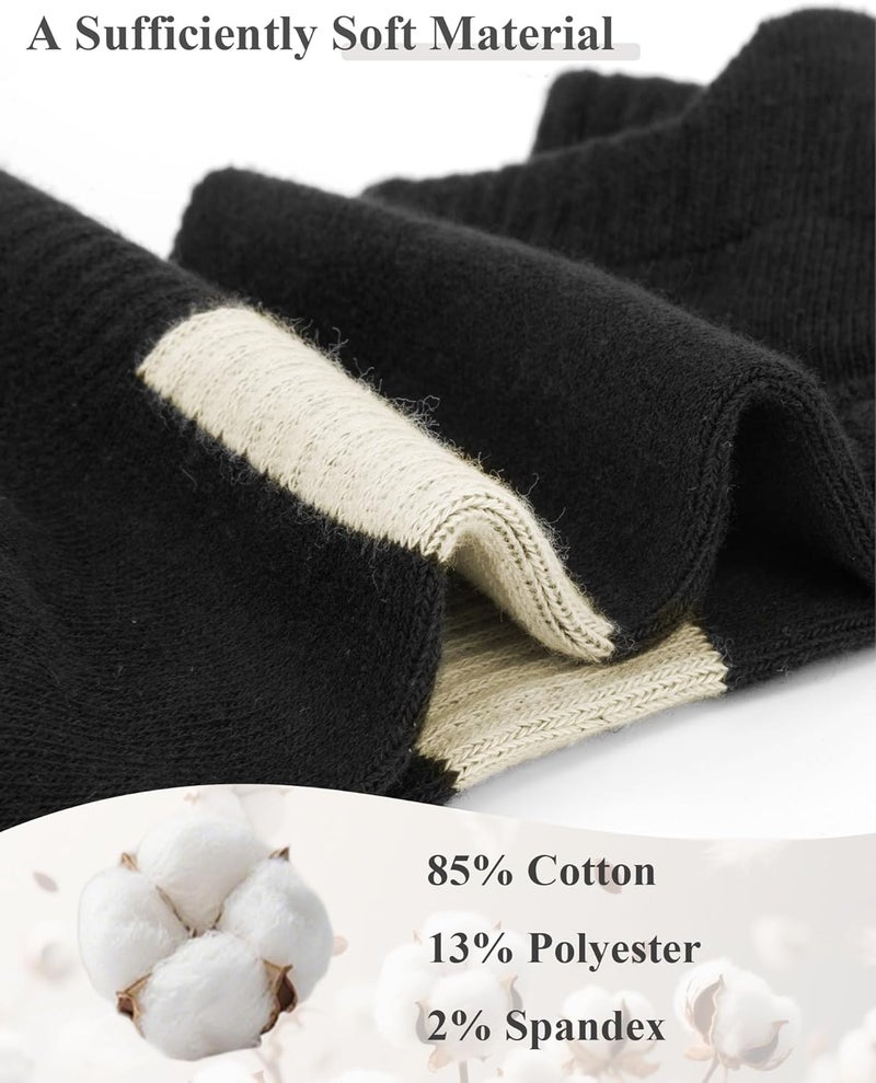 Darller 6 Pairs Ankle Socks for Women - Lightweight Low Cut No Show Casual Cotton Socks Breathable - Image 3